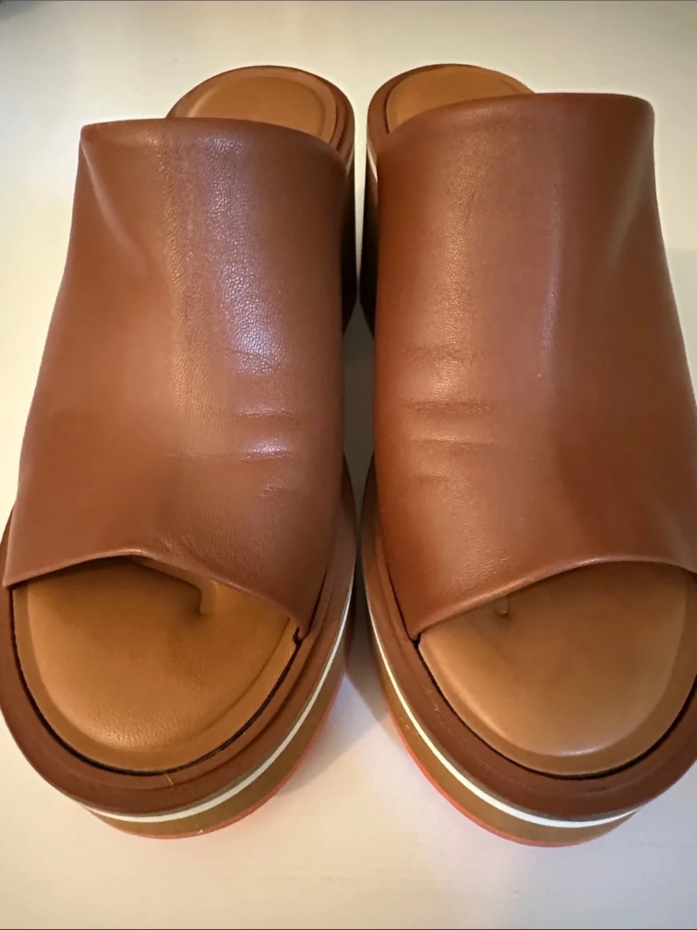 Robert Clergerie barely worn platforms